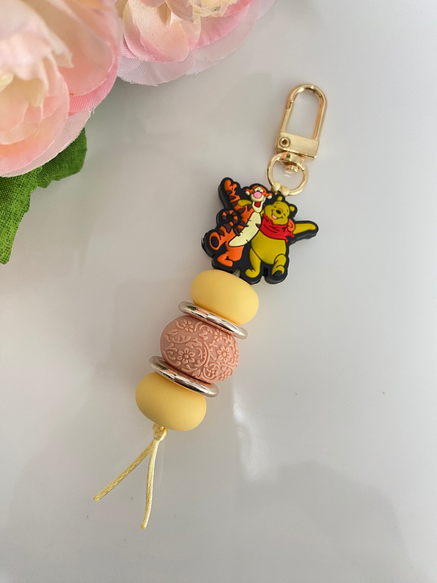 Pooh Bear and Tigger Keychain