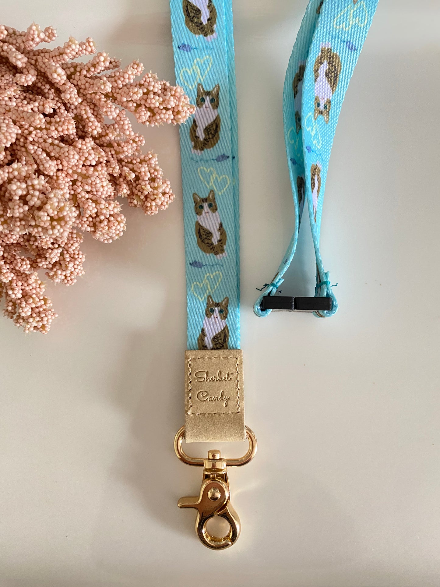 Fabric Lanyard, To-Do List Notepad and Sticky Notes Gift Set