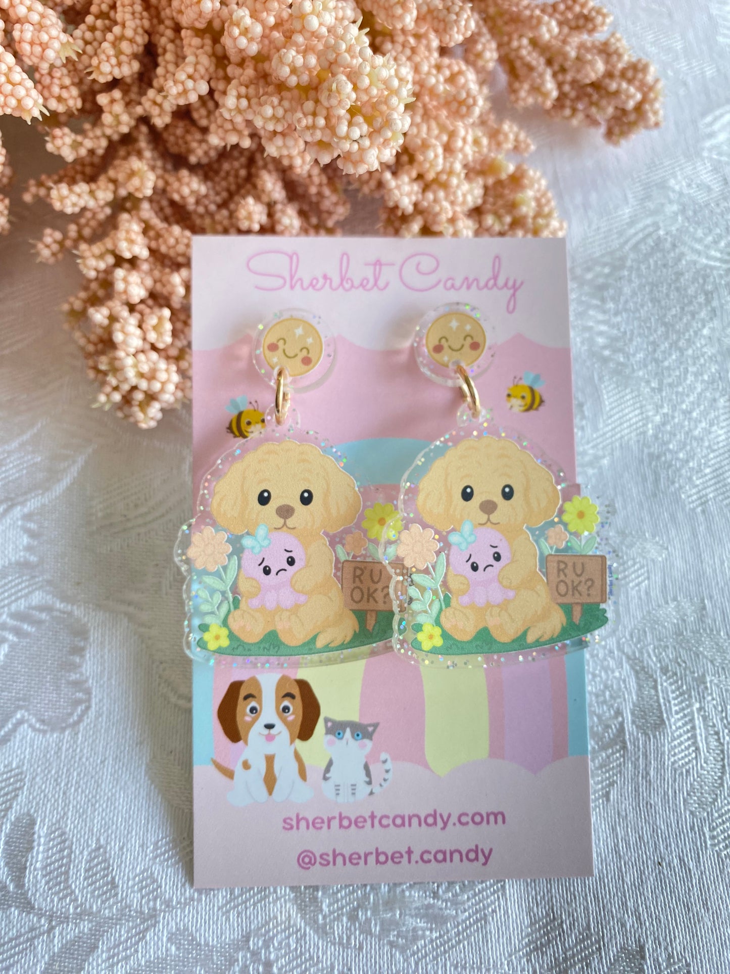 🐾 Goldendoodle Hugs – “R U OK?”