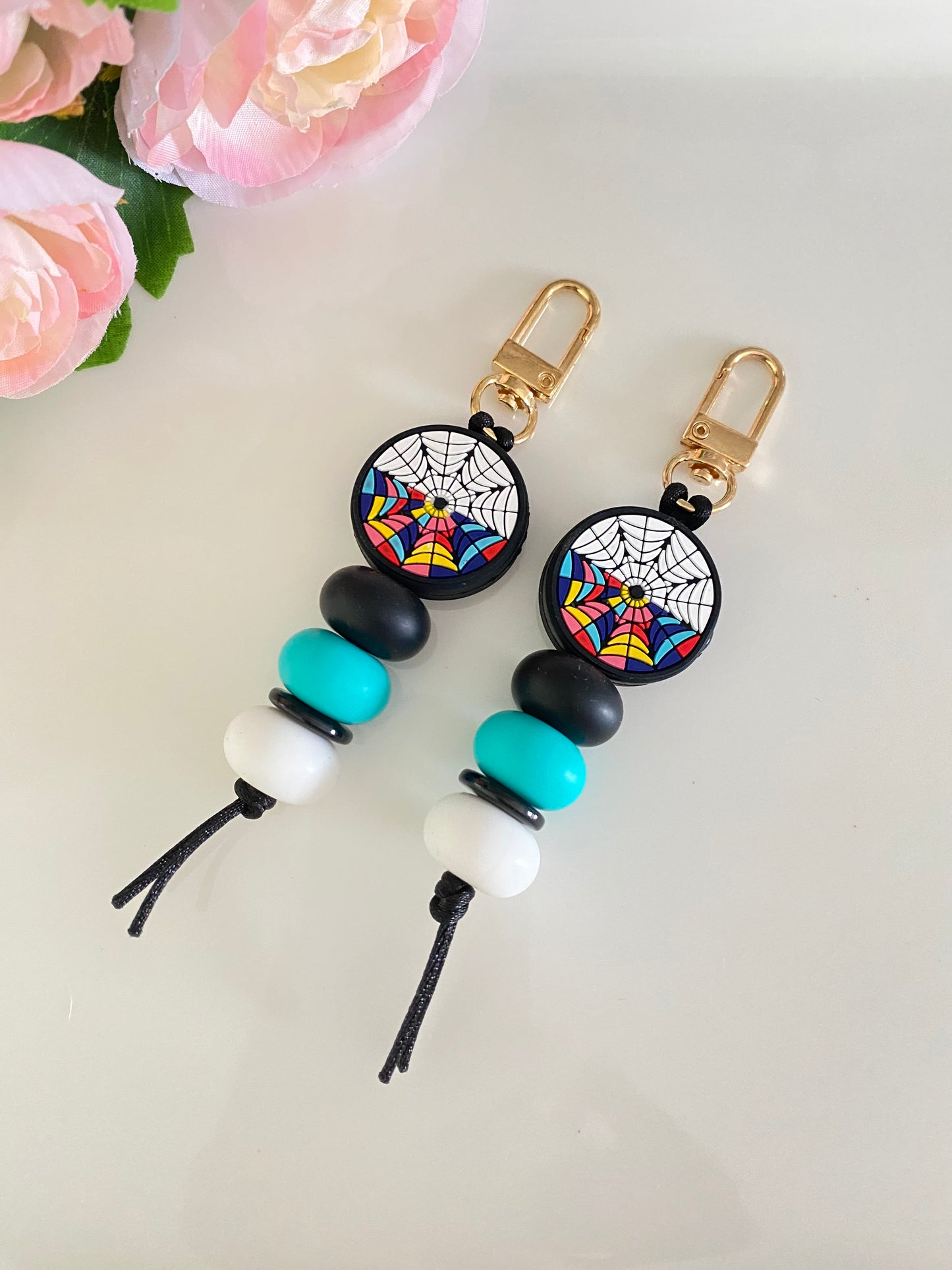Wednesday Addams Window Keychain