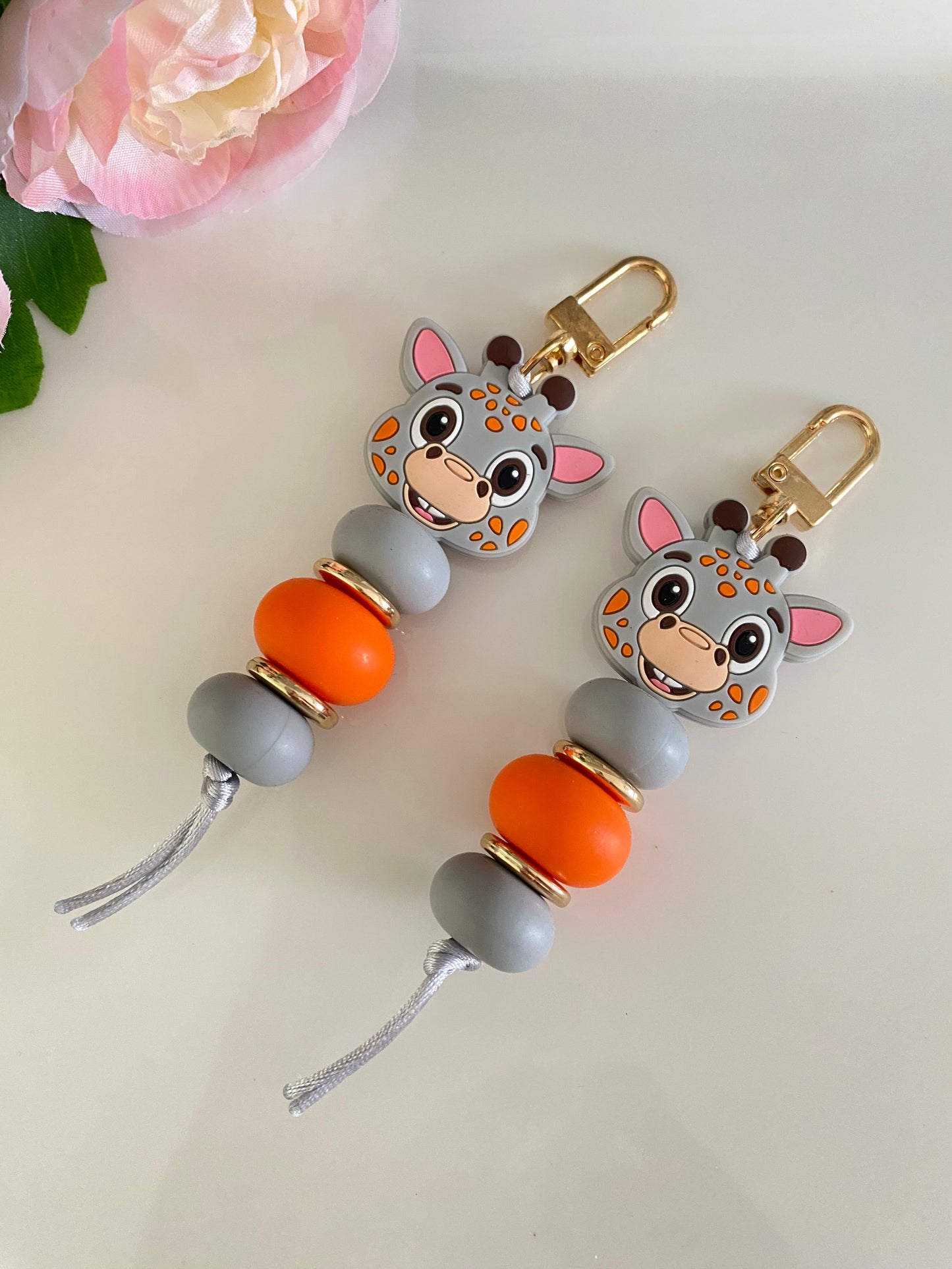 Giraffe Keychain