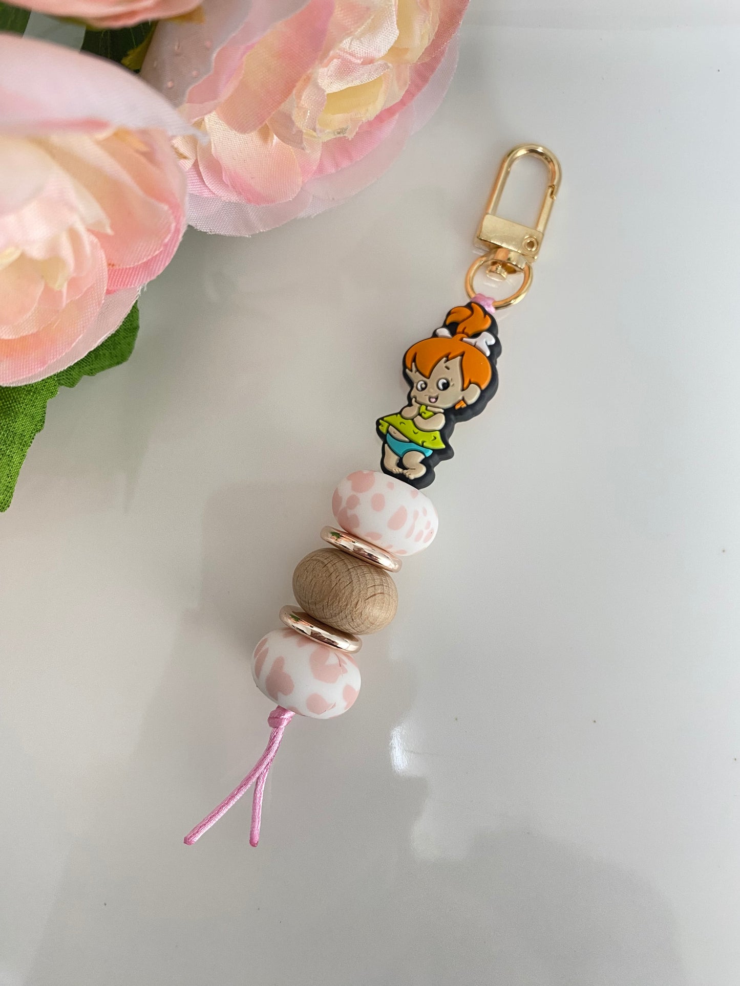 Pebbles Keychain