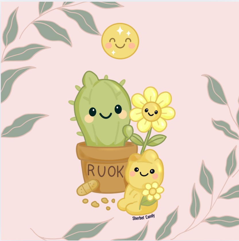 🌵 Cactus Kindness – “R U OK?”