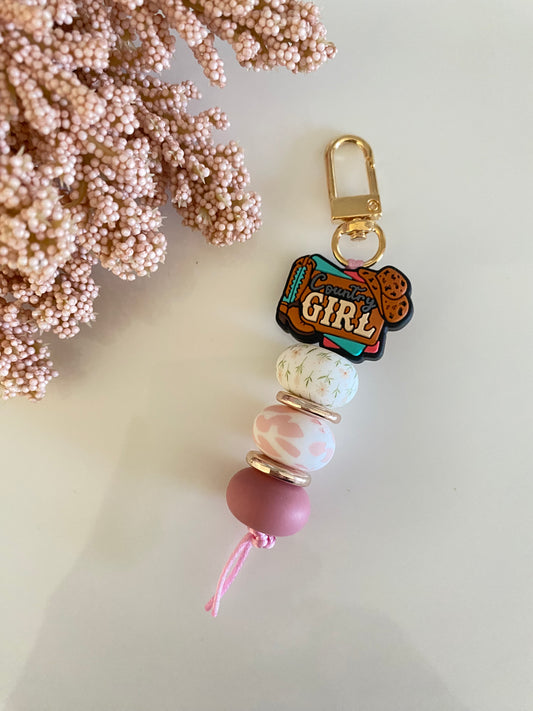 Country Girl Keychain