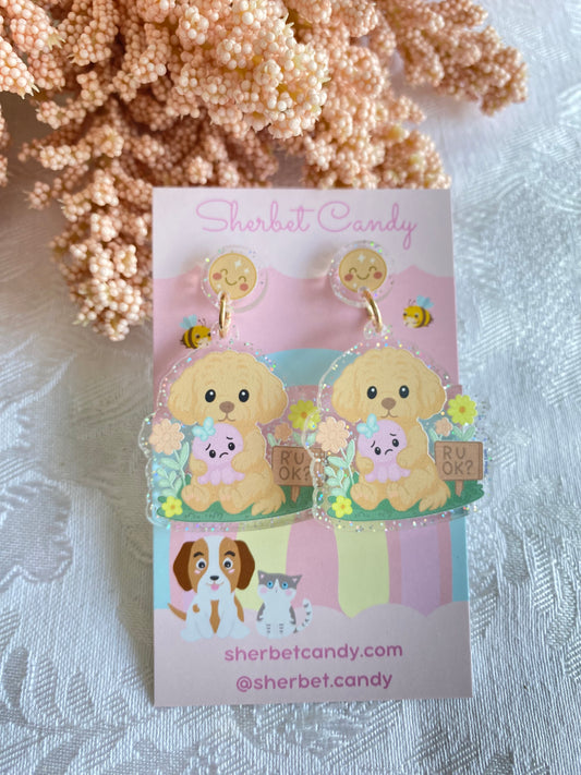 🐾 Goldendoodle Hugs – “R U OK?”