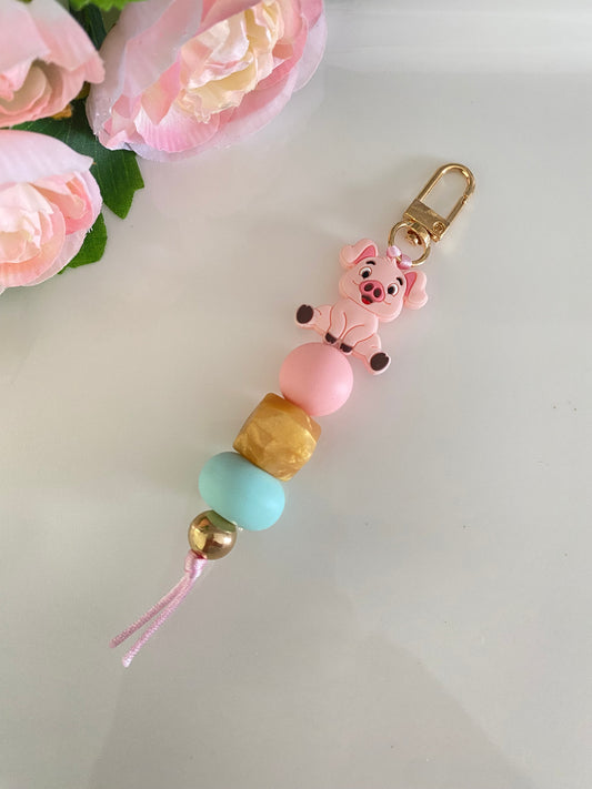 Pig Keychain