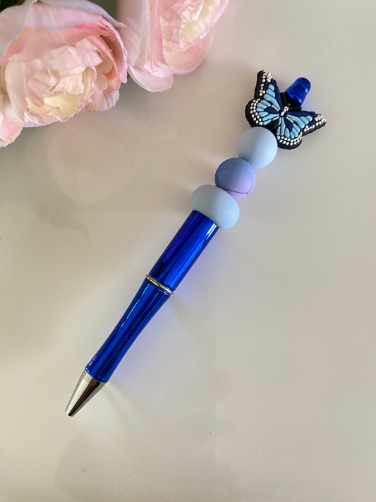 Butterfly Beaded Pen